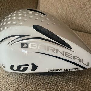 Garneau Chrono-Leggera White Helmet Small
